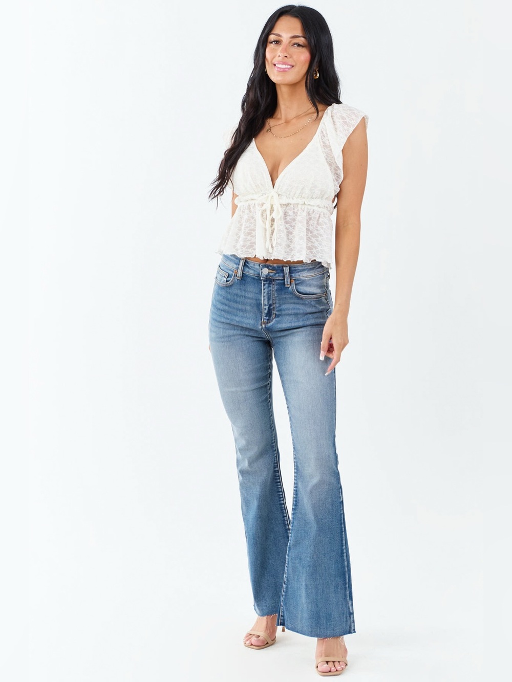 Sneak Peek Flare Jeans - Women's